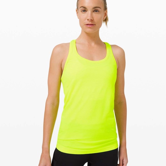 Lululemon Swiftly Tech Racerback 2.0 Highlight Yellow / Highlight Yellow - Picture 1 of 4